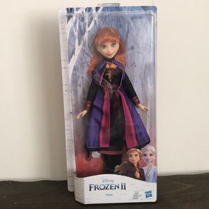 Frozen 2 Anna Fashion Doll with Long Red Hair